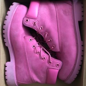 Pink GS Timberlands